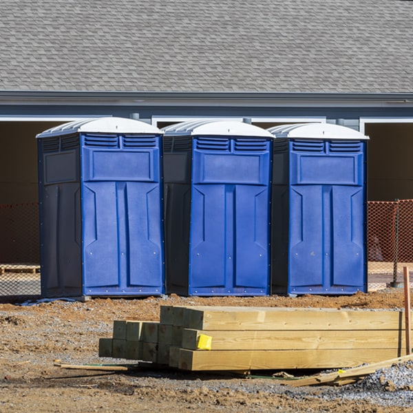 how do i determine the correct number of porta potties necessary for my event in Saratoga WI